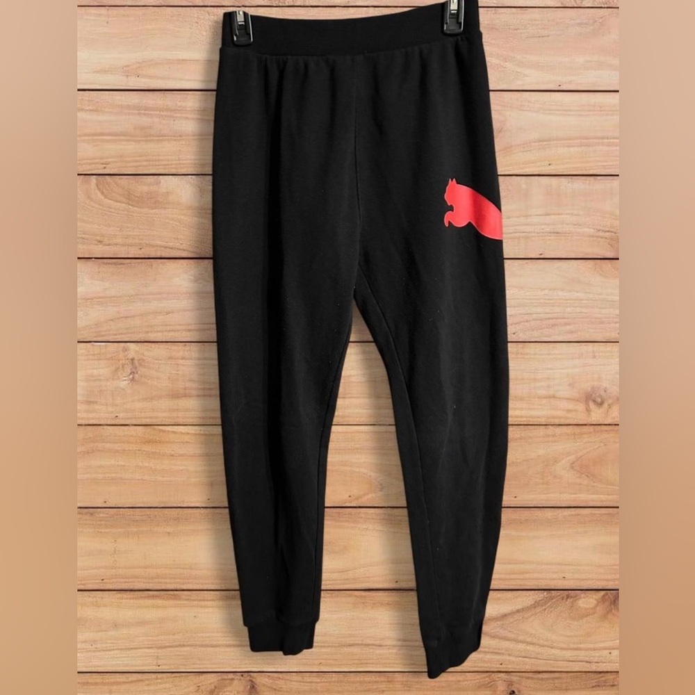 Puma Black kid sweatpants Apparel